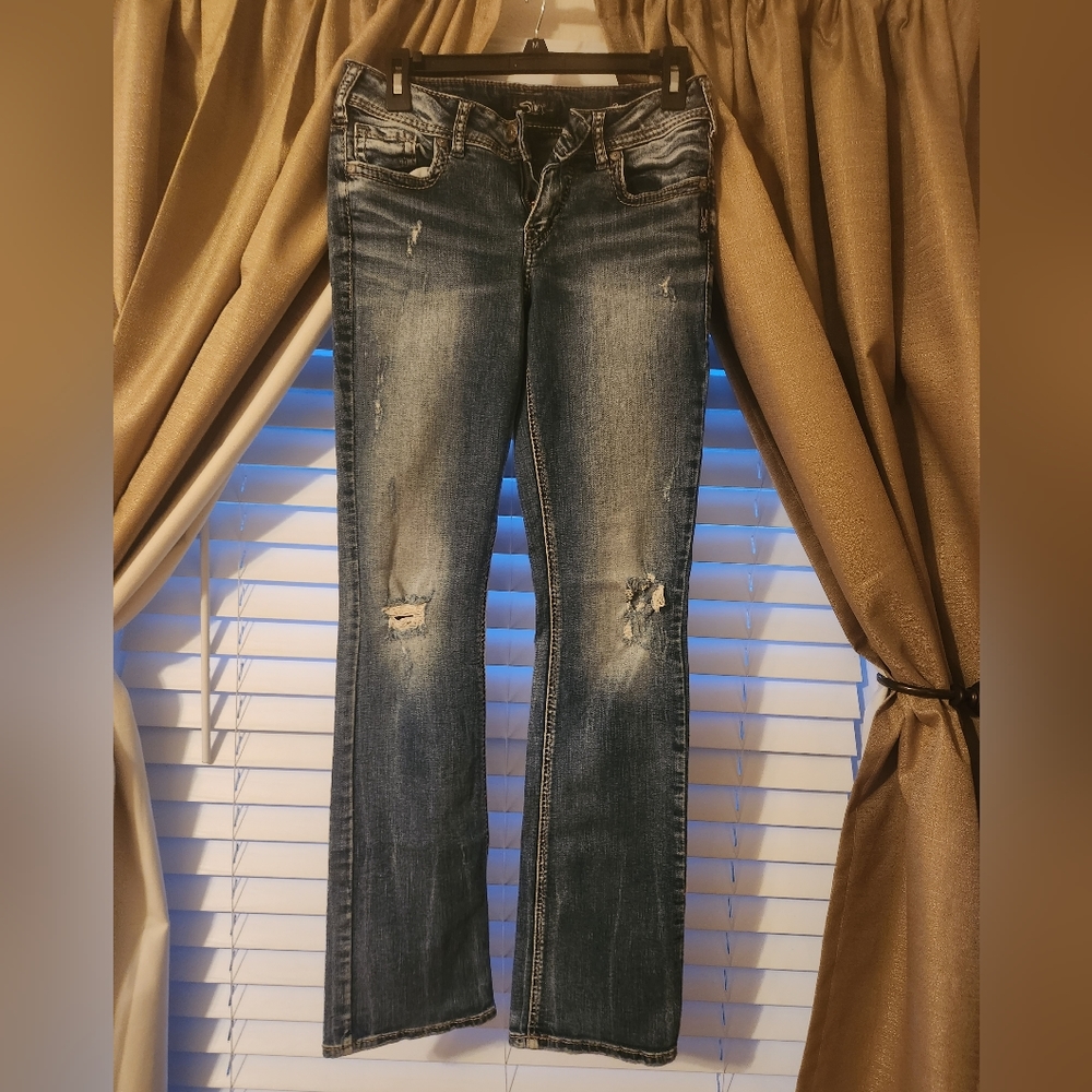 Silver Suki jeans